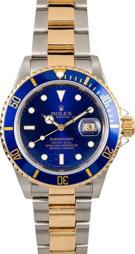 rolex submariner vintage blue|pre owned rolex submariner blue.